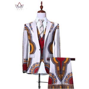 (Jacket+Vest+Pants)Blazers for Men 3 Piece Slim Fit Cowboy Wedding Men Suit Retr